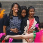 Michelle Obama et ses filles quittent la Chine