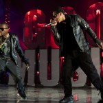 Jay Z et Kanye West sur scène au SXSW