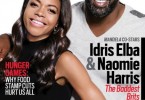 Idris Elba et Naomie Harris - JET Magazine