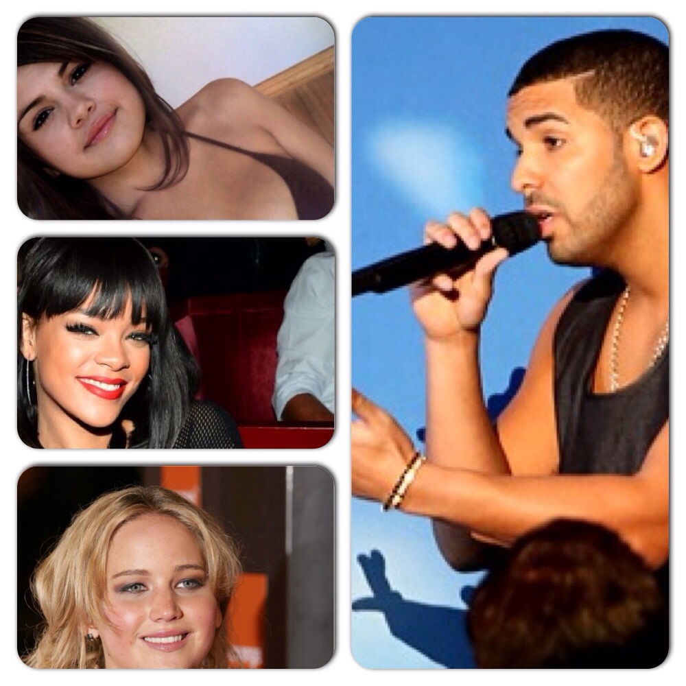 Drake, Rihanna, Selena Gomez,