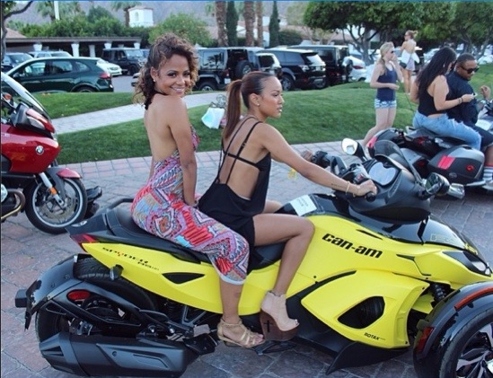 Christina Milian et sa meilleure amie Karrueche Tran Coachella 2014
