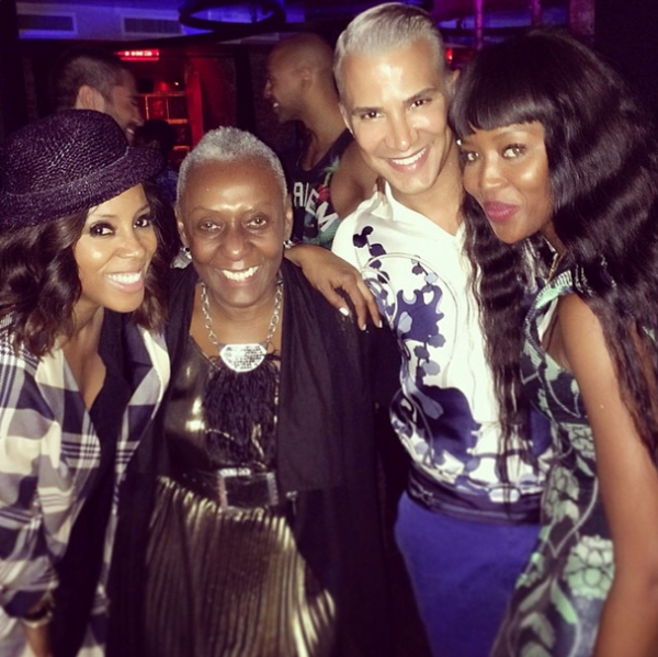 June Ambrose Bethann Hardison Naomi Campbell