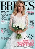 Ciara fait la une de Brides Magazine