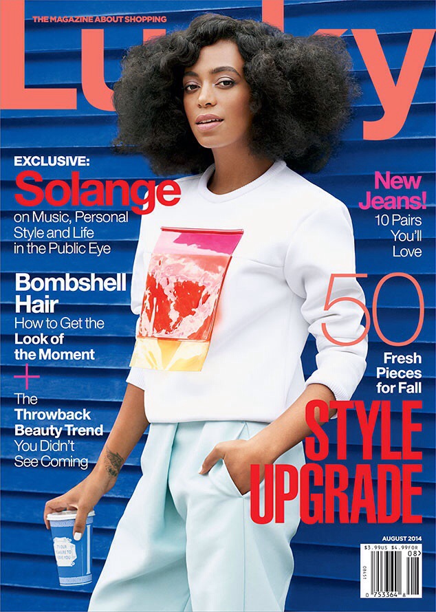 Solange Knowles Lucky magazine