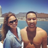 John Legend et Chrissy Teigen savourent leur séjour en Afrique Du Sud