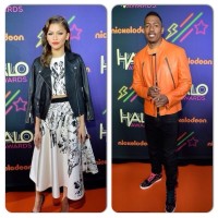 Nick Cannon et Zendaya Coleman à la cérémonie Nickelodeon HALO Awards 2014