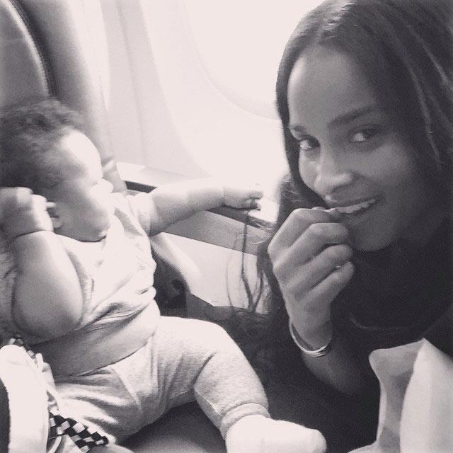 Ciara et bébé Future Zahir