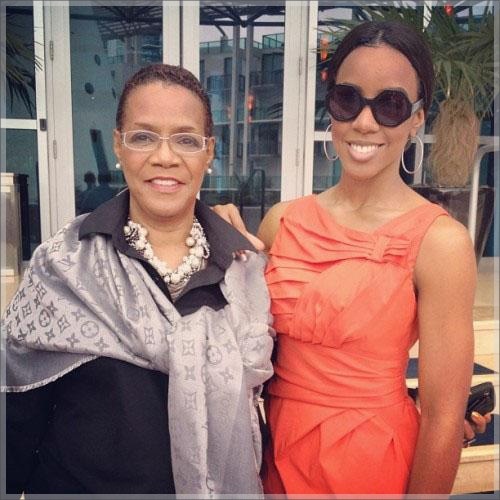 Kelly Rowland et sa maman