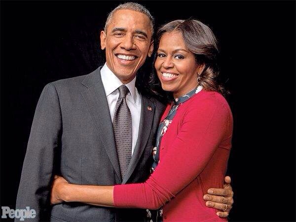 Michelle et Barack Obama posent pour People Magazine