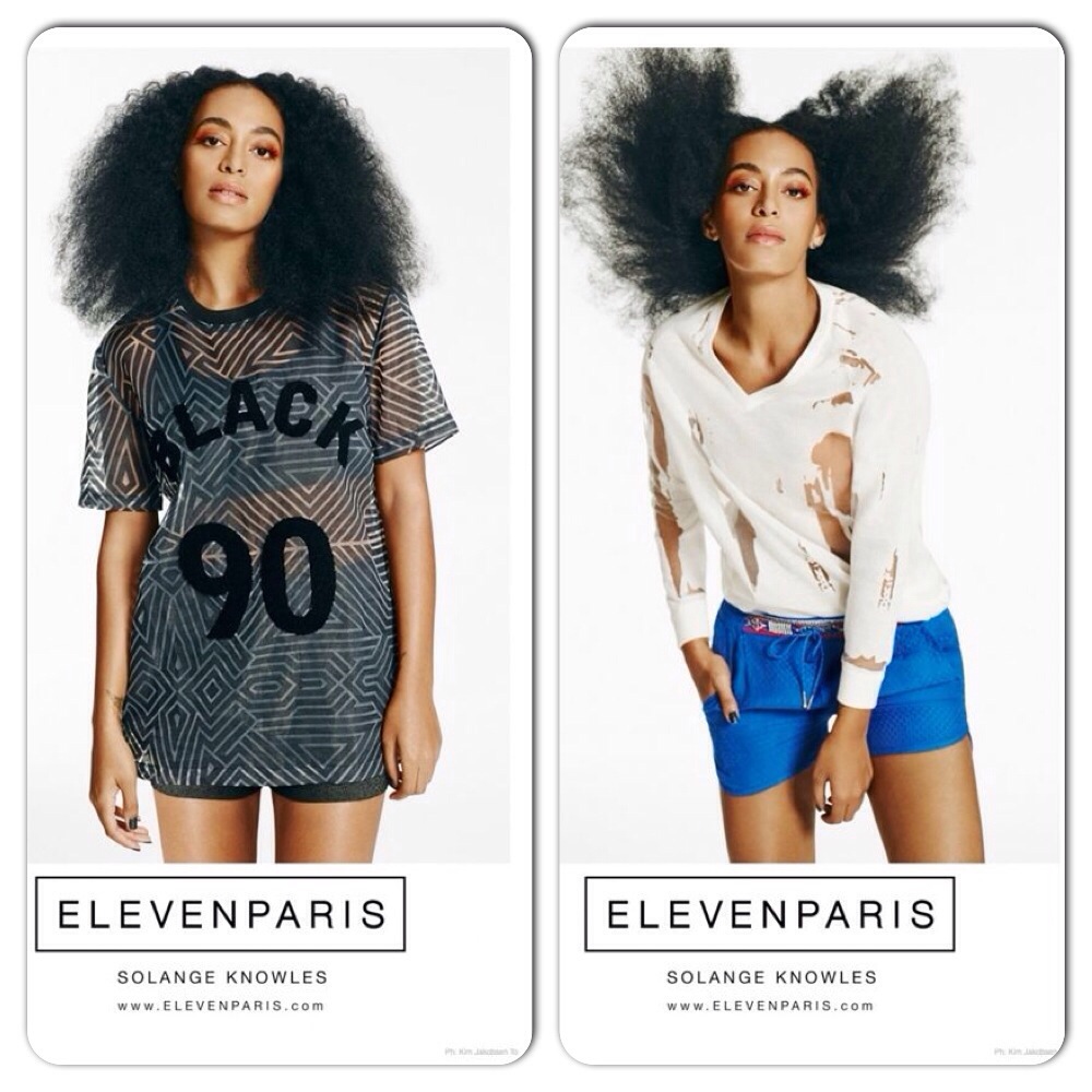 Solange Knowles pose pour ElevenParis