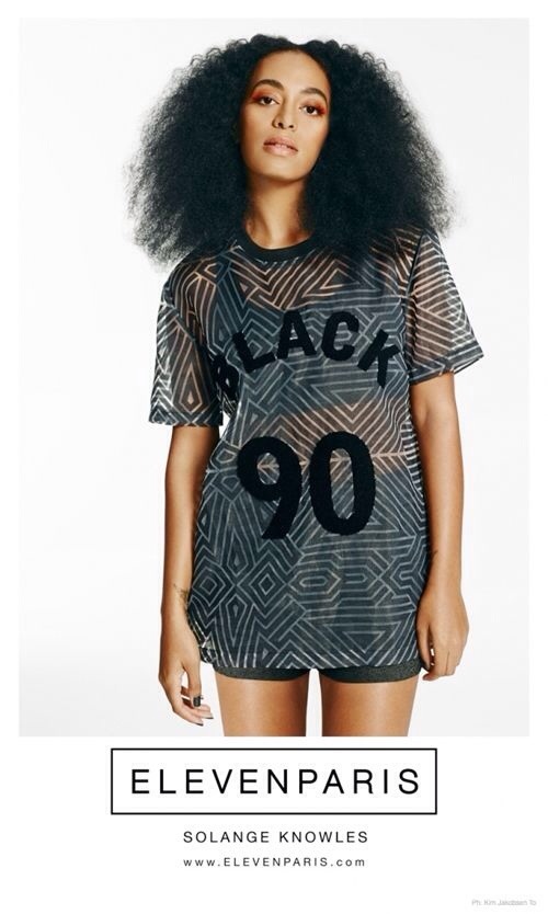 Solange Knowles pose pour ElevenParis