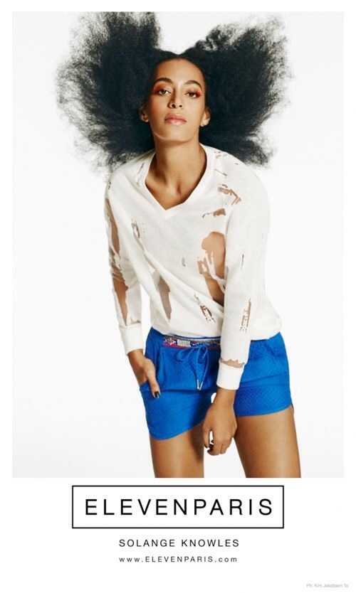 Solange Knowles pose pour ElevenParis