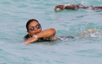 Queen Latifah célèbre la nouvelle année sous le soleil de Miami