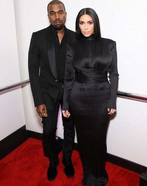 Kim Kardashian et Kanye West BET Honors 2015