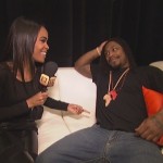 Michelle Williams interview Marshawn Lynch lors du Superbowl Media Day