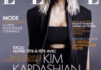 Kim Kardashian Elle Magazine France
