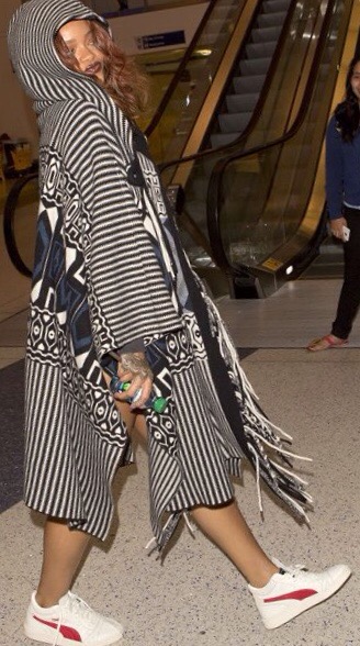 Rihanna LAX Aiport