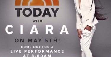 Ciara exhibe ses abdos Today Show