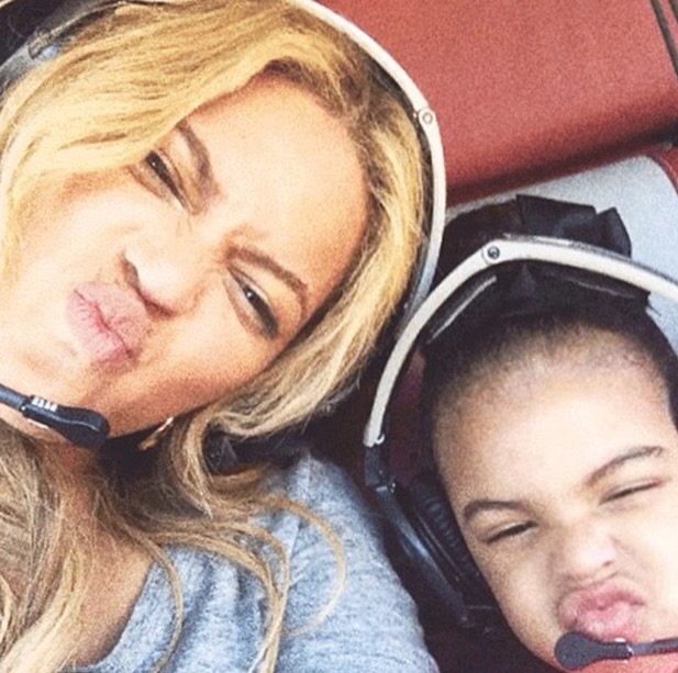Beyonce et sa fille Blue Ivy Beyonce et sa fille Blue Ivy