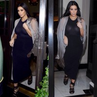 Kim Kardashian toujours dans l’excès, bien qu’enceinte