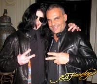 Christian Audigier et Michael Jackson