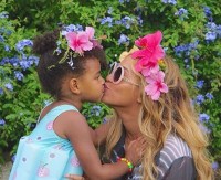 Beyonce et Blue Ivy en vacances