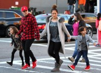 Jennifer Lopez, Casper Smart et ses enfants forment une parfaite petite famille