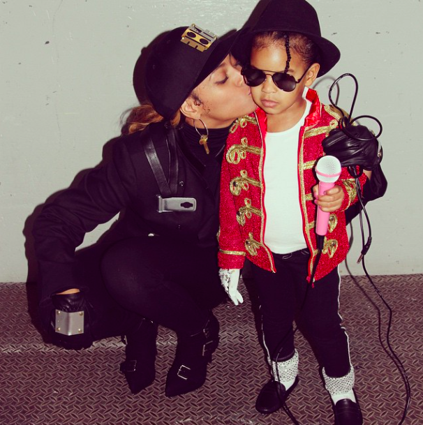 Beonce and Blue Ivy