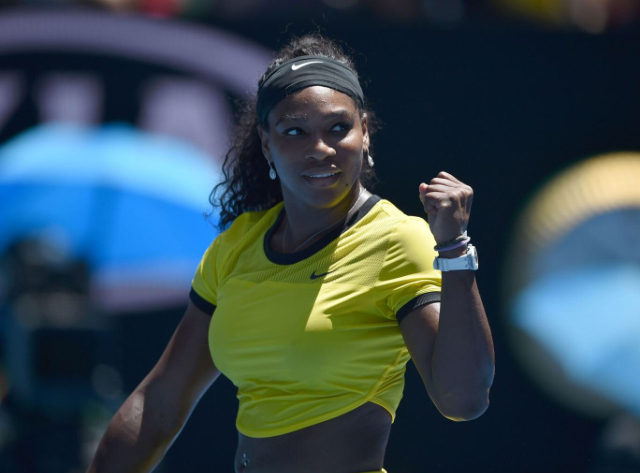 Serena Williams at 2016 Australia Open final