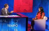 Serena Williams flaunts her curves on Italian TV Show Che Tempo Che Fa