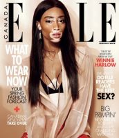 Winnie Harlow Elle Canada