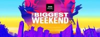 Rita Ora wearing Christian Cowan at Radio 1 Biggest Week-end