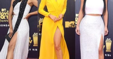 jasmine sanders and kim kardashian at MTV Movie Awards 2018
