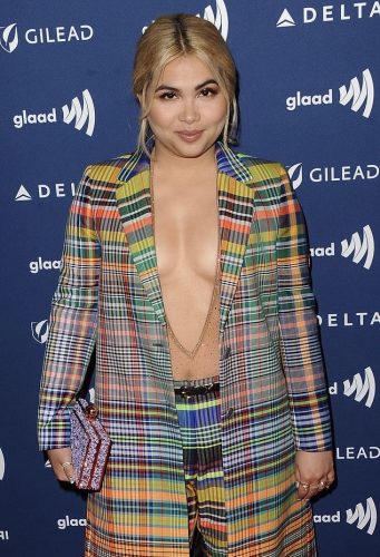 Hayley Kiyoko at GLAAD Awards 2019