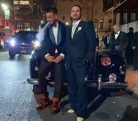 Marc Jacobs tied the knot with his fiance Charly Defrancesco