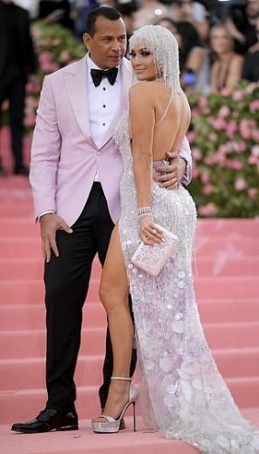 Jennifer Lopez and Alex Rodriguez MET Gala 2019