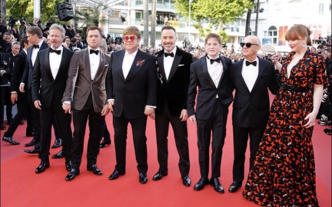 Elton John at Rocketman movie premiere at Cannes 2019