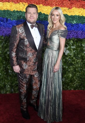 James Corden hit the red carpet with his wife Julia Carey