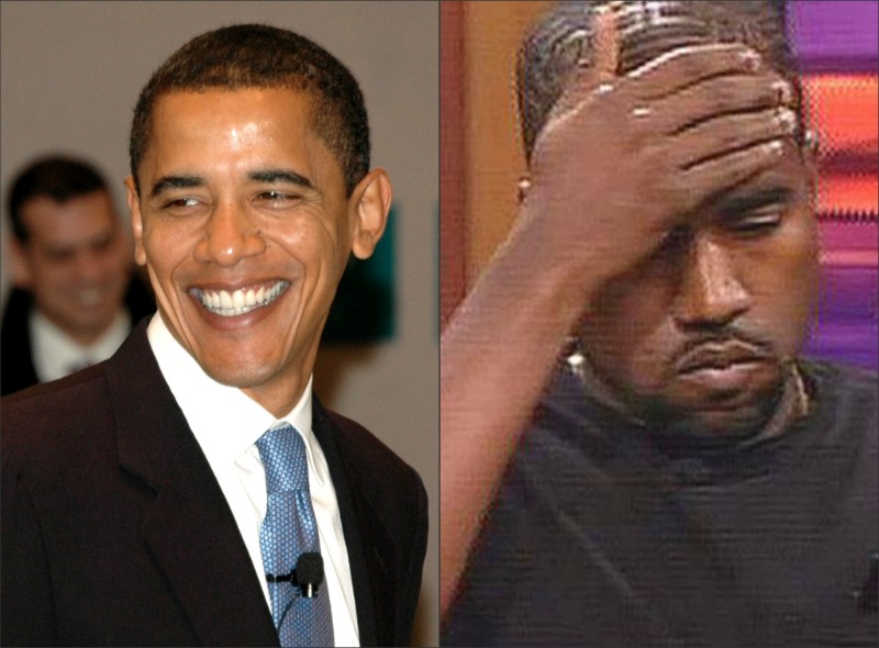 Barack Obama et Kanye West