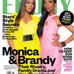 Brandy & Monica en première page de Ebony Magazine juin 2012