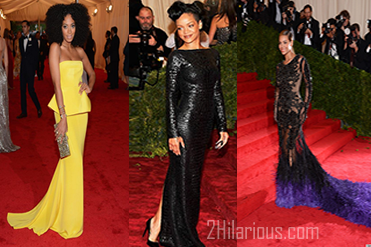 Solange, Rihanna et Beyonce