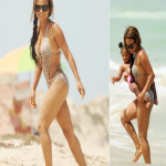 Christina Milian à la plage à Miami, elle reçoit des excuses de The Dream