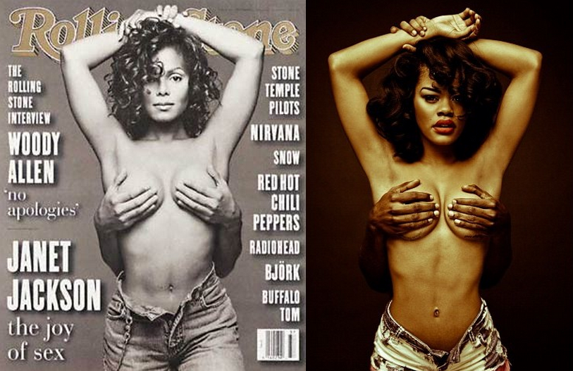 Teyana Taylor recrée la couverture que Janet Jackson avait fait pour le magazine Rolling Stone