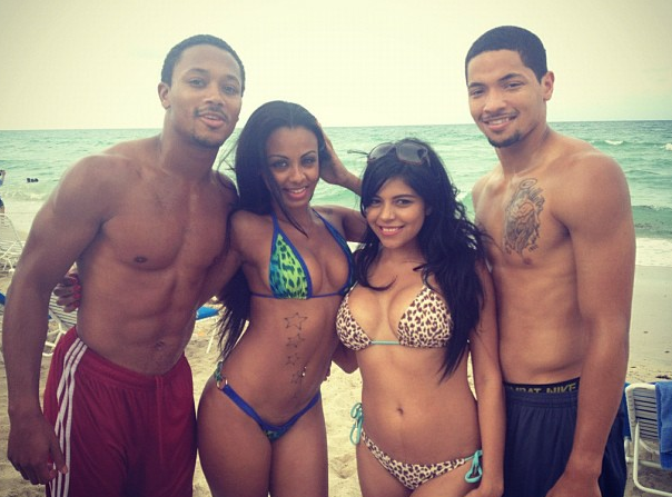 Romeo Miller fait le beau à Miami où il était pour un concert en live