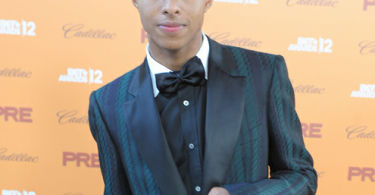 Diggy Simmons at BET CEO Debra Lee Diner