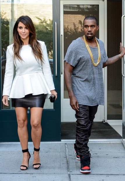 Kanye West et Kim Kardashian vont au ciné à New York, puis au festival Made In America à Philadelphia