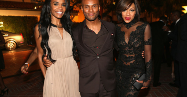 Michelle Williams, Kenny Lattimore, Wendy Raquel Robinson at BET CEO Debra Lee Diner