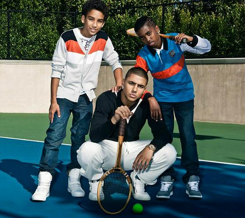 Les fils de Diddy font la campagne publicitaire de Sean John