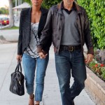 Halle Berry et son fiancé Oliver Martinez, sortis pour un dîner en amoureux