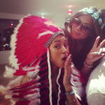 Karrueche Tran se déguise pour sa fête d’Halloween